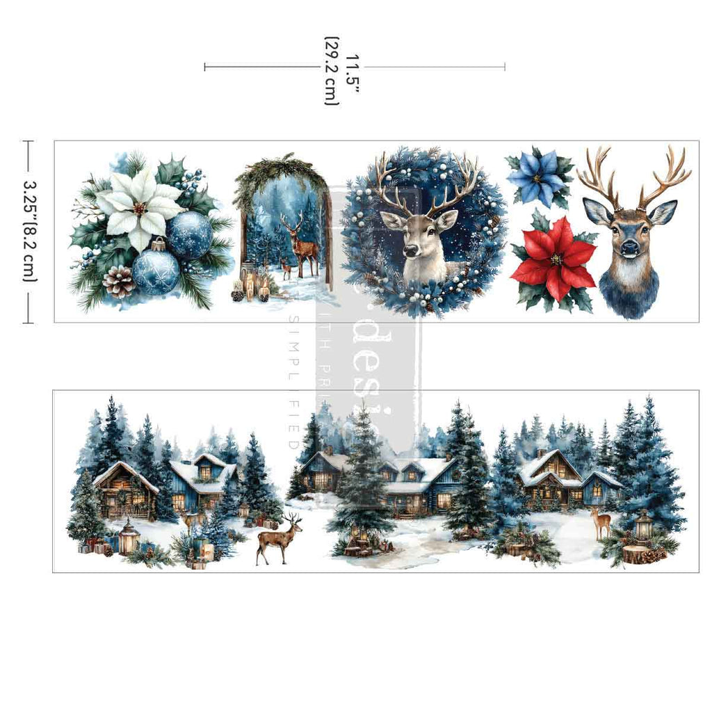 Redesign With Prima Marketing Blue Ridge Water Luxe Transfers 684228