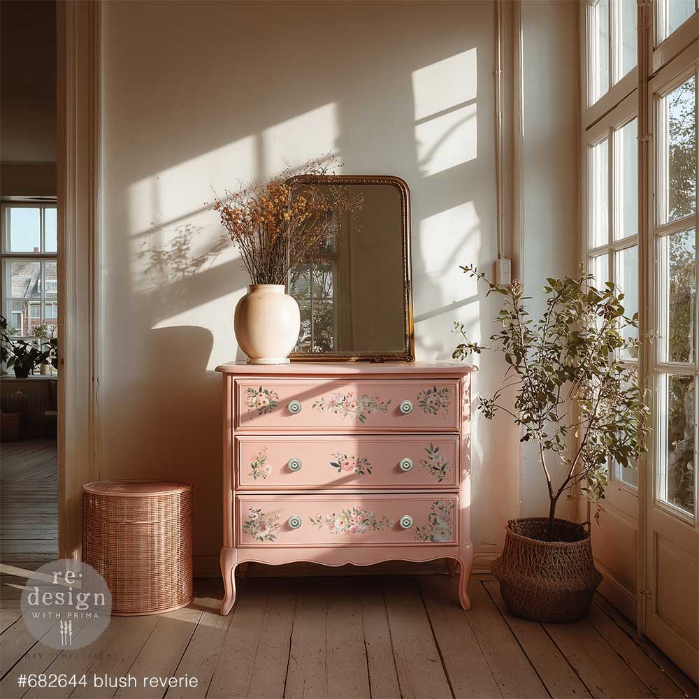 Redesign With Prima Marketing Blush Reverie Middy Transfers 682644 Home Decor Furniture