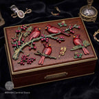 Redesign With Prima Marketing Cardinal Grace Decor Mould 684464 Christmas Jewelry Box