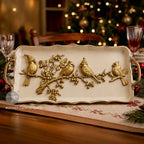 Redesign With Prima Marketing Cardinal Grace Decor Mould 684464 Christmas Tray