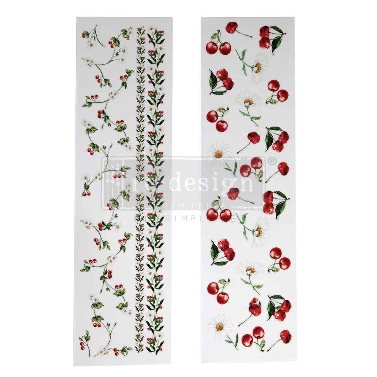 Redesign With Prima Marketing Daisy Cherry Delight Luxe Transfers 680435 Detailed Image