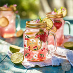 Redesign With Prima Marketing Daisy Cherry Delight Luxe Transfers 680435 Summer Glassware