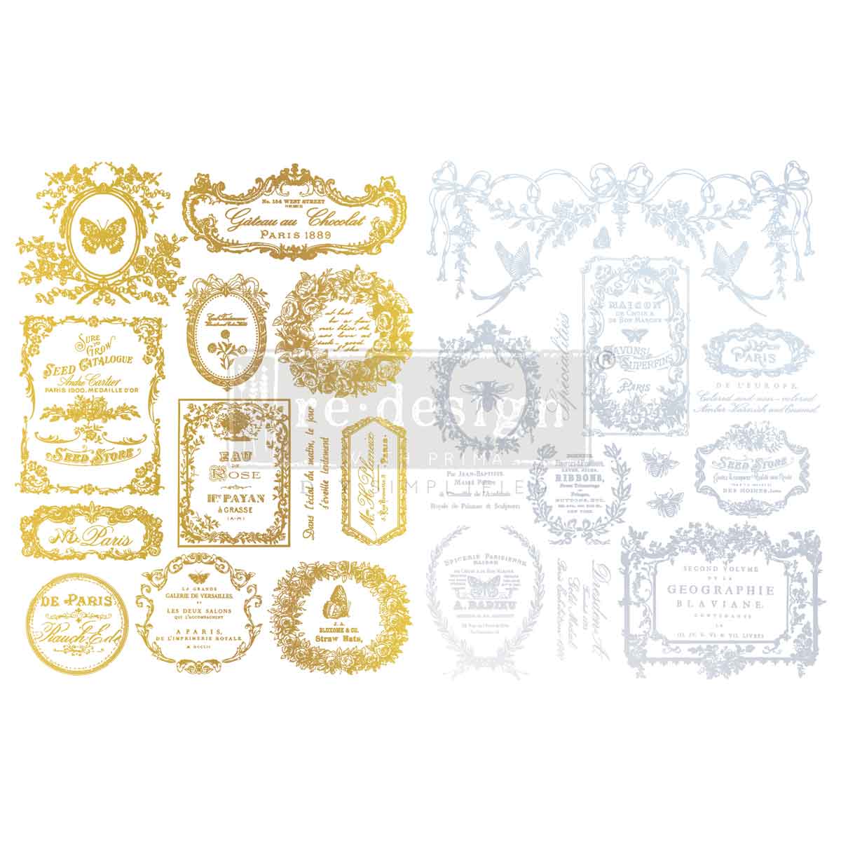 Redesign With Prima Marketing ÉClat Du Matin H2O Transfers 682798