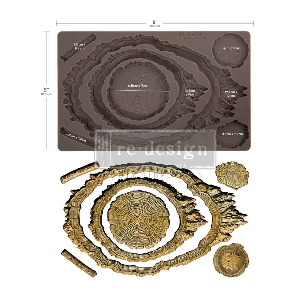 Redesign With Prima Marketing Evergreen And Embers Decor Mould 685935