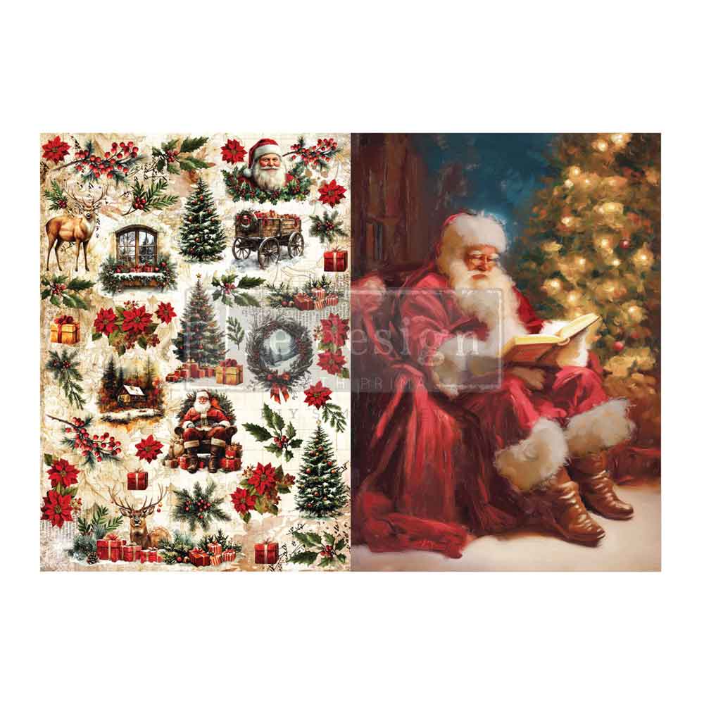Redesign With Prima Marketing Everlasting Light A4 Decoupage Fiber Pack 679385