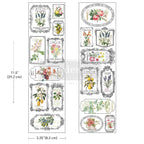 Redesign With Prima Marketing Fleur De Frame Middy Transfers 681890