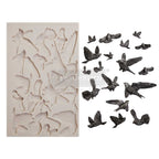 Redesign With Prima Marketing Flocking Birds Finnabair Mould 969516
