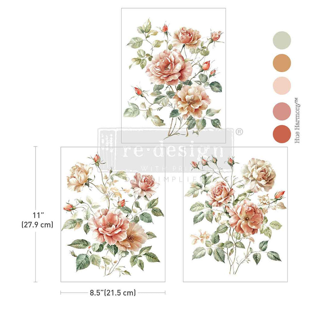 Redesign With Prima Marketing Gentle Symphony Middy Transfers 676230