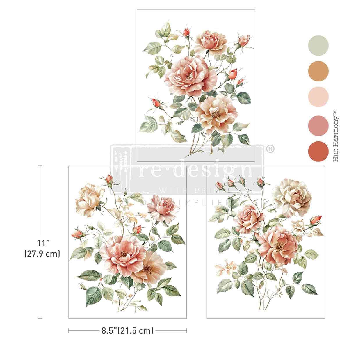 Redesign With Prima Marketing Gentle Symphony Middy Transfers 676230