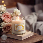 Redesign With Prima Marketing Gold Fleur De Minuit H2O Transfers 682781 Victorian Candle
