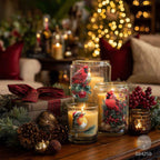 Redesign With Prima Marketing Hollywing Cardinal Luxe Transfers 684259 Holiday Candles
