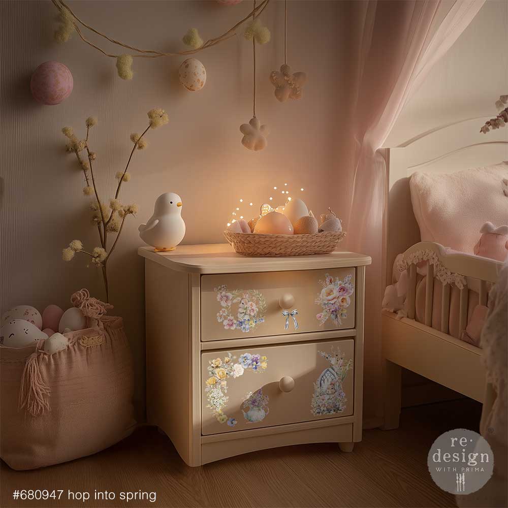 Redesign With Prima Marketing Hop Into Spring Middy Transfers 680947 Baby Room Decor