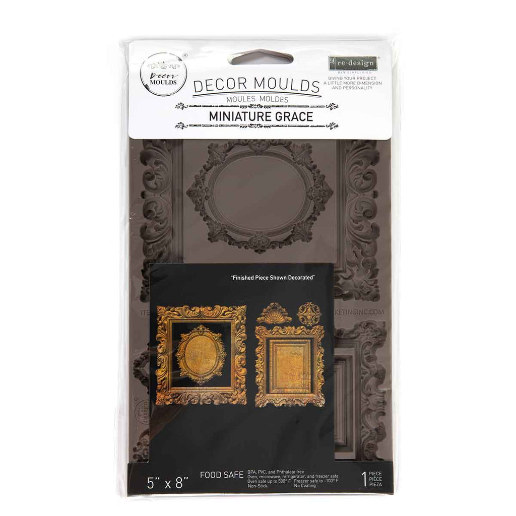 Redesign With Prima Marketing Miniature Grace Decor Mould 680381 Packaging Image