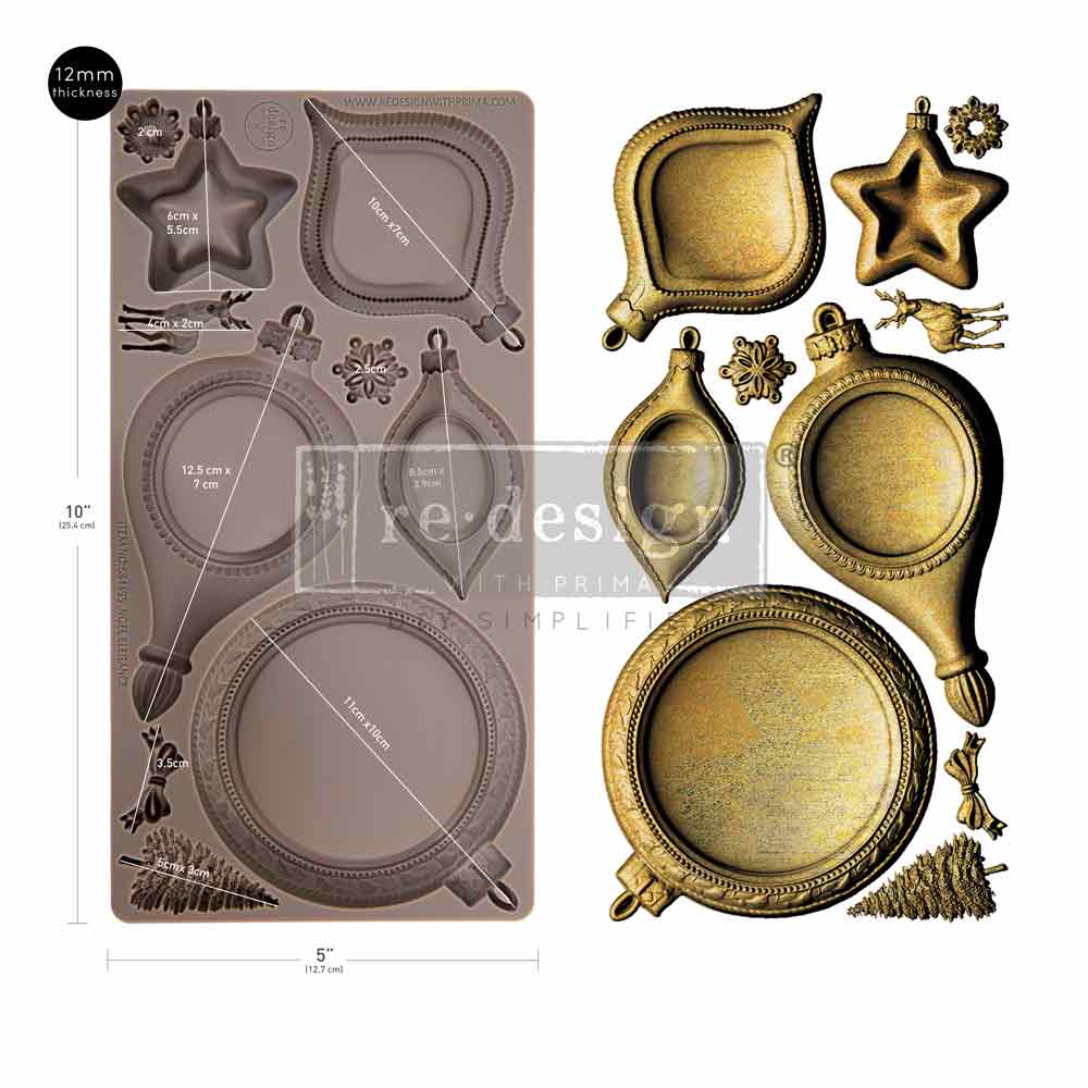 Redesign With Prima Marketing Noel Elegance Decor Mould 684495