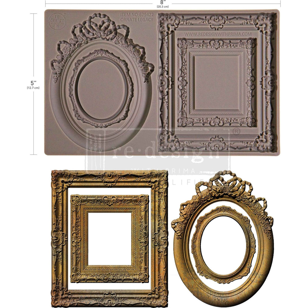 Redesign With Prima Marketing Ornate Legacy Decor Mould 679422