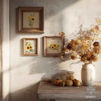 Redesign With Prima Marketing Rustic Amber Petals H2O Transfers 684631 Floral Wall Hangings
