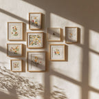 Redesign With Prima Marketing Saffron Solstice Middy Transfers 684693 Floral Wall Art