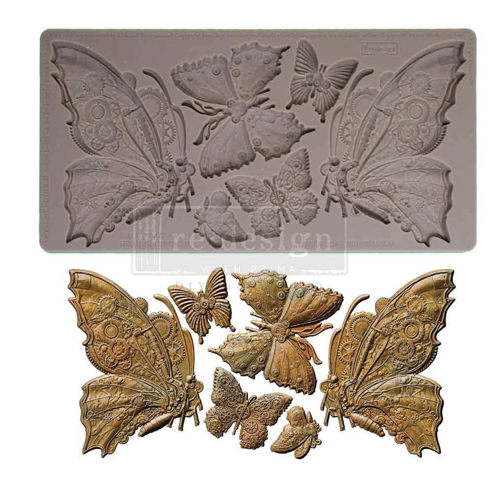 Redesign With Prima Marketing Steamflight Symphony Decor Mould 675172
