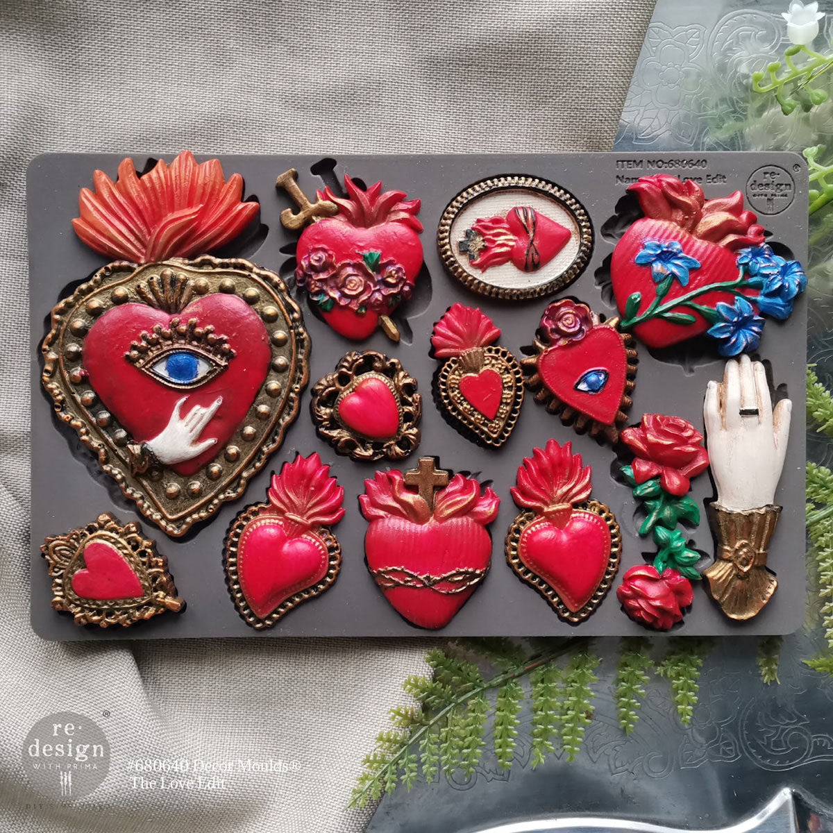Redesign With Prima Marketing The Love Edit Decor Mould 680640 Heart Images