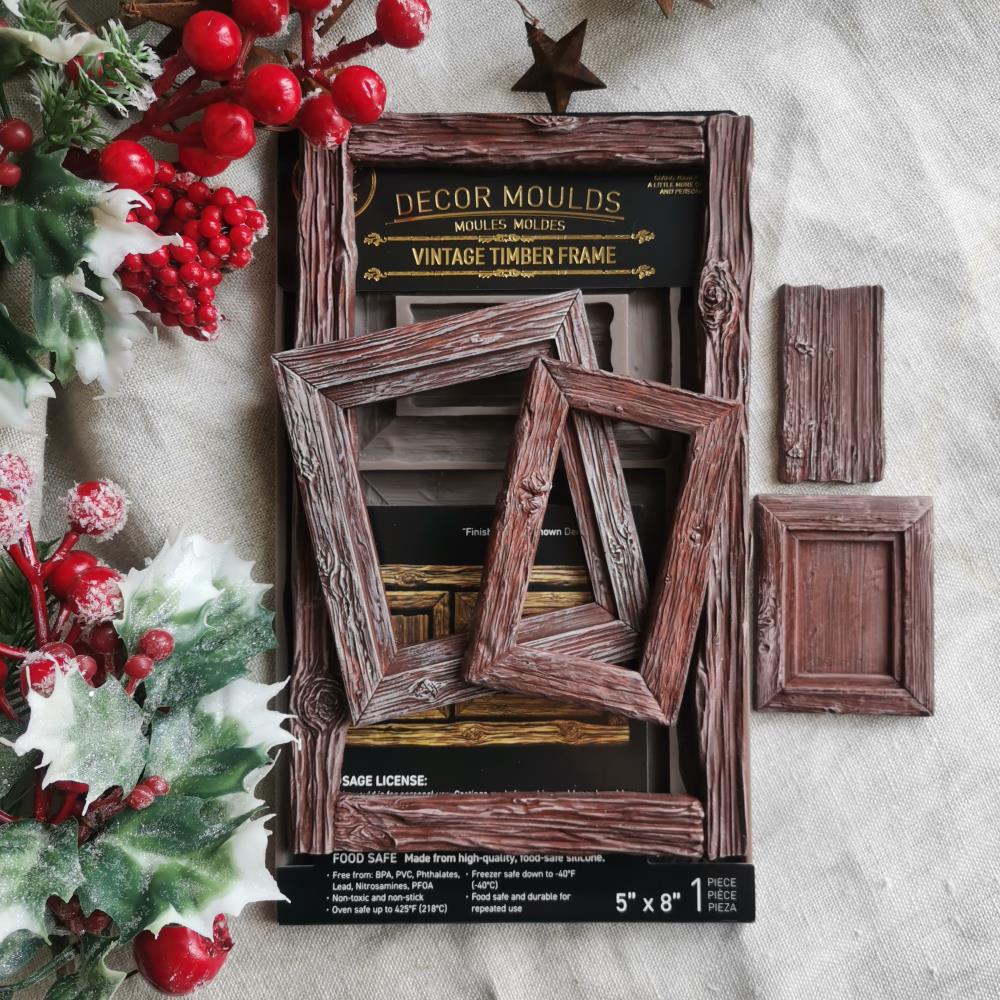 Redesign With Prima Marketing Vintage Timber Christmas Decor Mould 685928 Lifestyle Image
