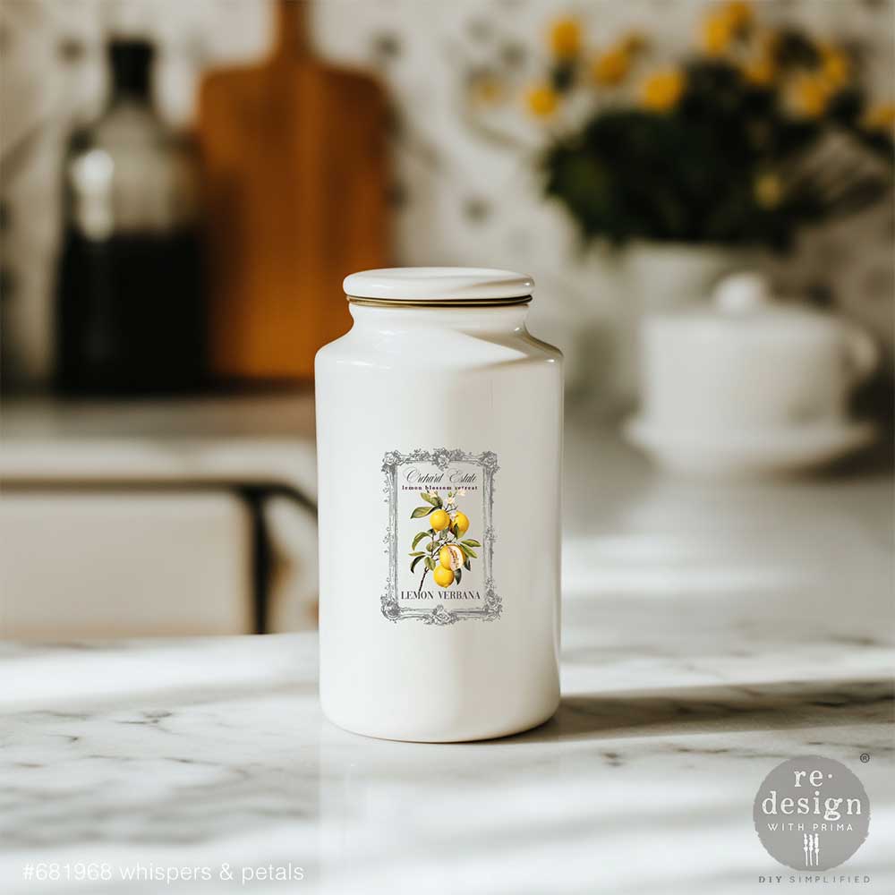Redesign With Prima Marketing Whispers And Petals H2O Transfers 681968 Kitchen Decor