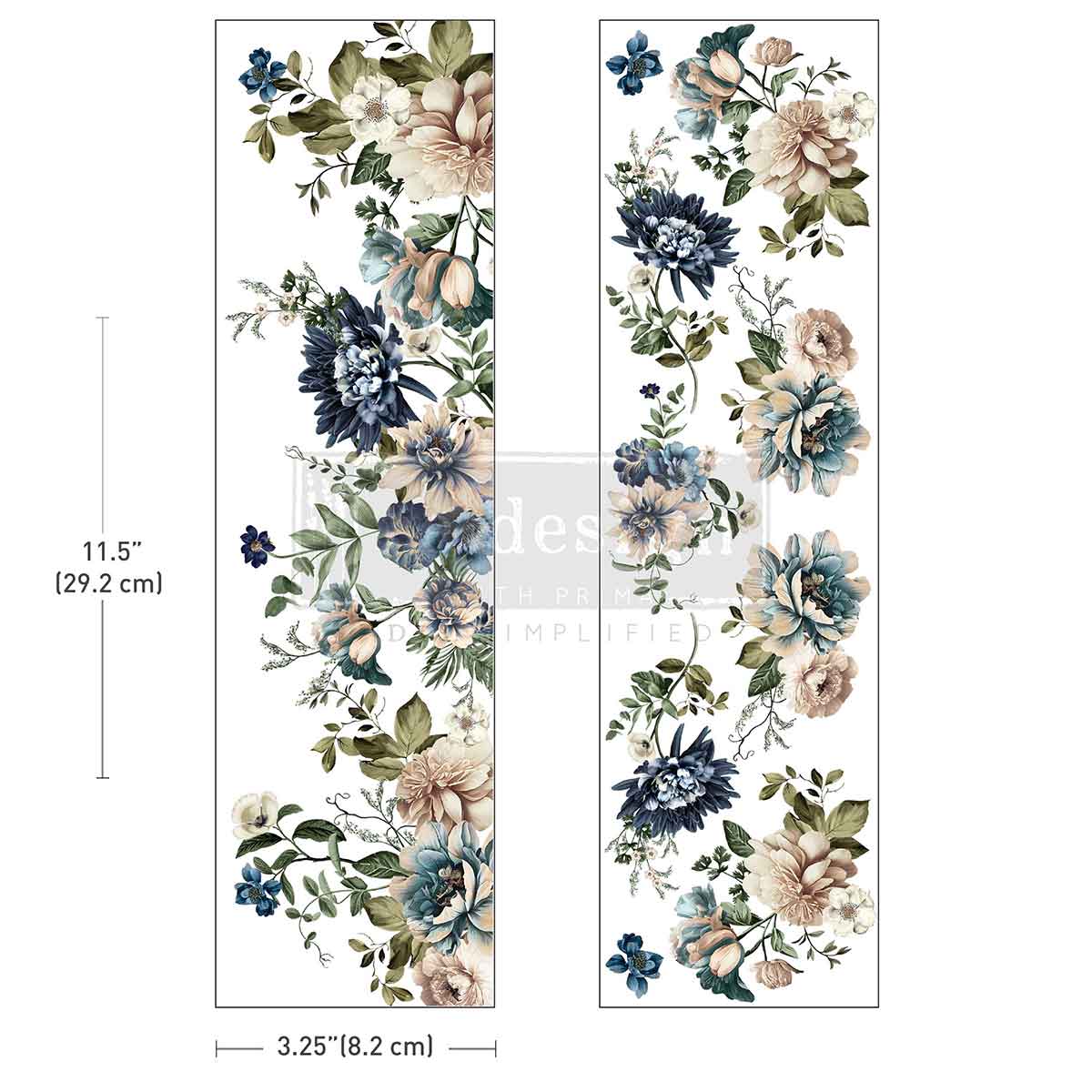 Redesign With Prima Marketing Whispers Of Indigo Luxe Transfers 680428