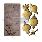 Redesign With Prima Marketing Winter Luxe Blanks Decor Mould 684501