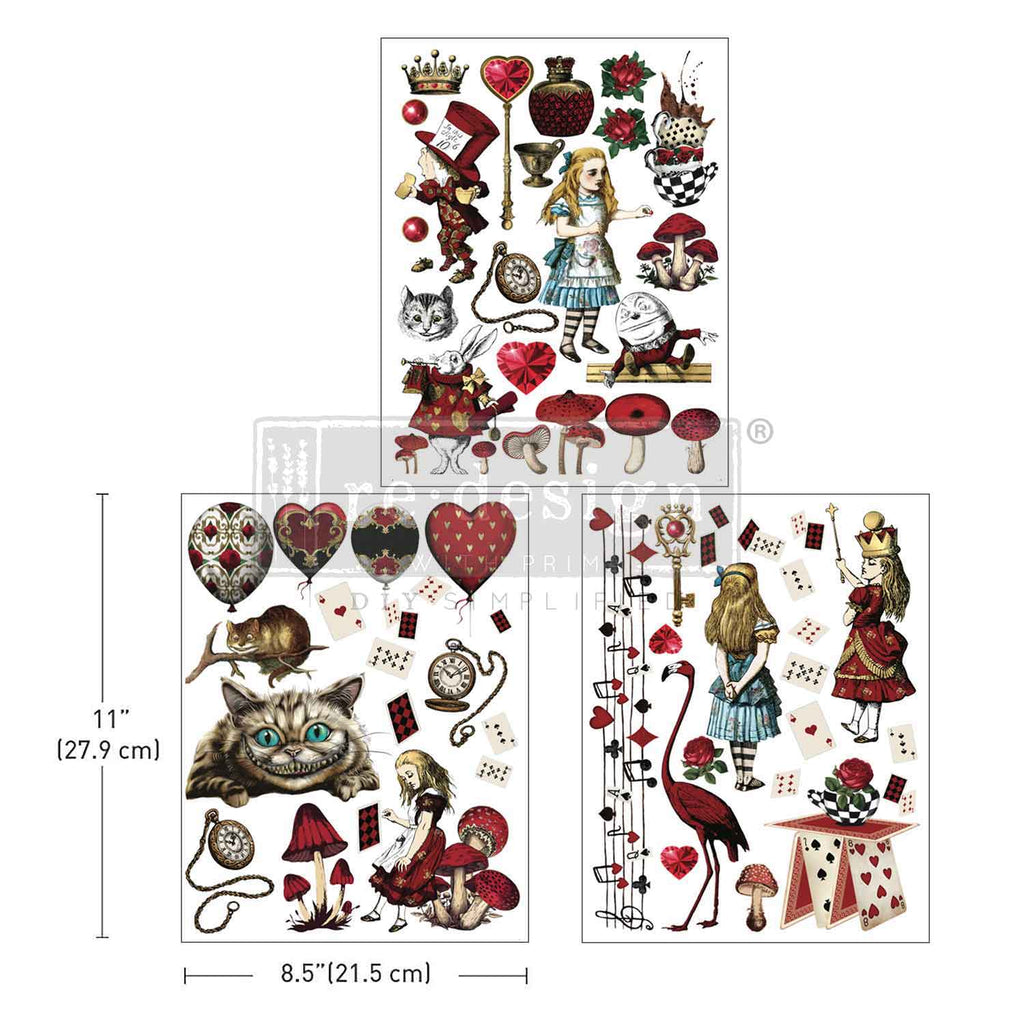 Redesign With Prima Marketing Wonderland Impressions Middy Transfers 672492