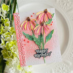 Simon Says Cling Stamp Regal Hearts sss102914 Sweetheart Birthday Card