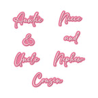 Chloe's Creative Cards Relatives 3 Dies c-mdie-rel3
