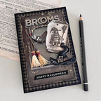 Tim Holtz Cling Rubber Stamps Halloween Sketchbook cms469