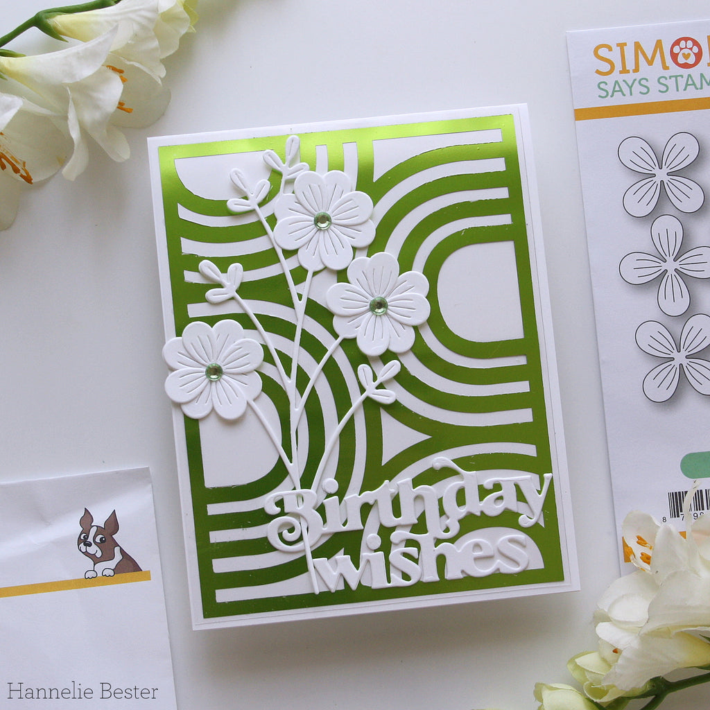 Simon Says Stamp Foil Transfer Cards Retro Arcs 1001ssa Be Bold Birthday Card | color-code:ALT02