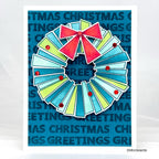 Simon Says Stamp Retro Wreath Wafer Dies 1439mdc And Everything Nice Christmas Card