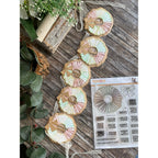 Simon Says Clear Stamps Retro Wreath 2298msc Christmas Banner