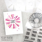 Simon Says Clear Stamps Retro Wreath 2298msc Christmas Card | color-code:ALT07