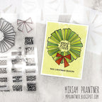 Simon Says Stamp Stencils Retro Wreath 1101mtc And Everything Nice Christmas Card | color-code:ALT03