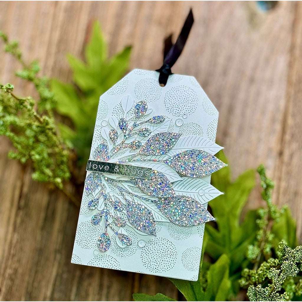 Simon Says Stamp Sentiment Strips Reverse All the Love sssg131149 Smitten Love Tag