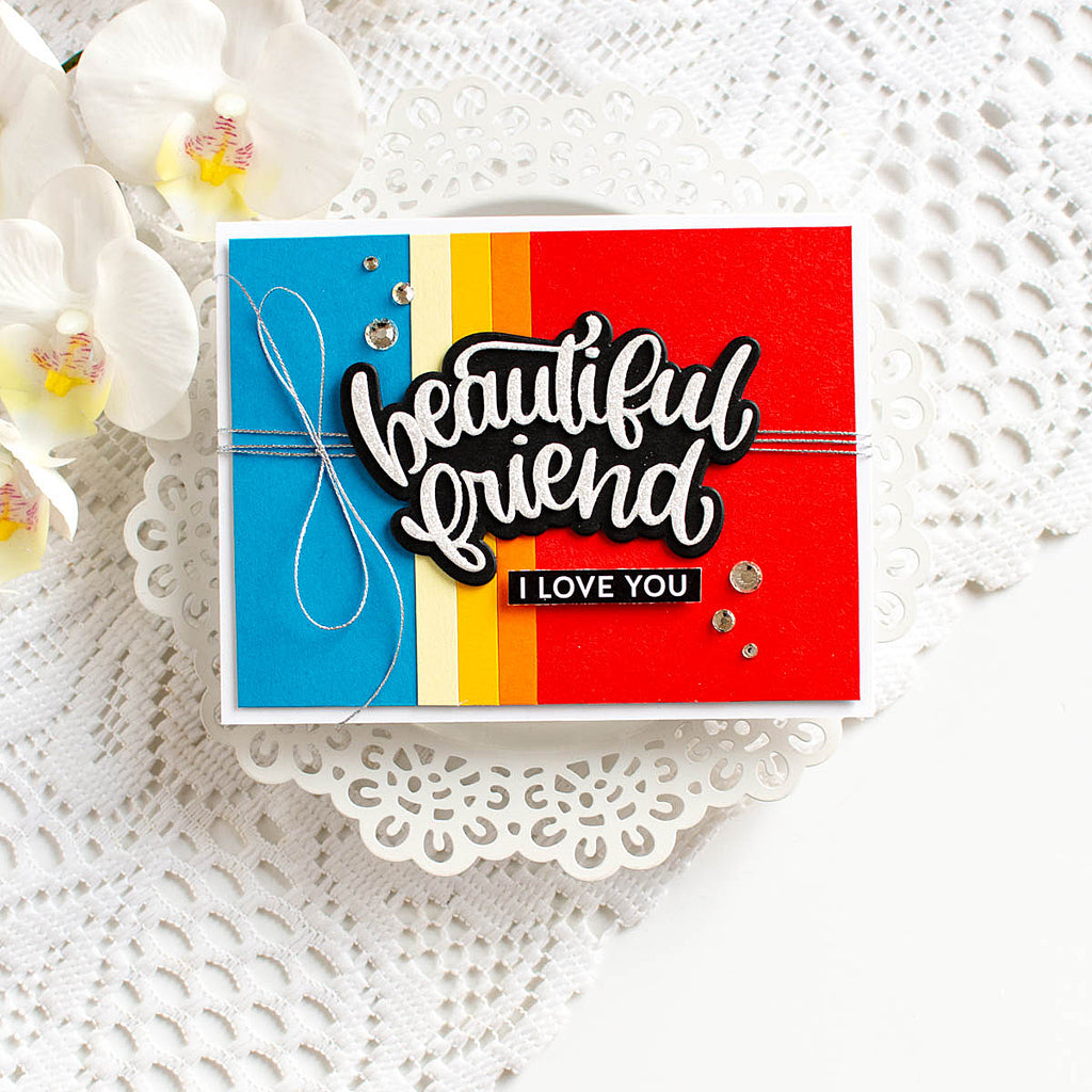 Simon Says Stamp EZ Strips Reverse Beautiful Friend 1020ez Beautiful Moments Friend Card | color-code:ALT04