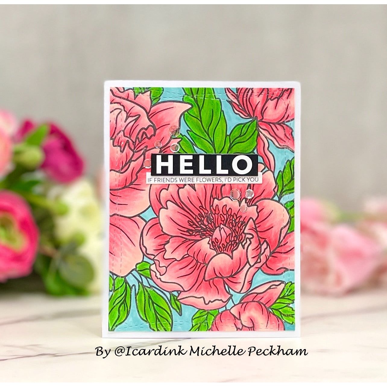 Simon Says Stamp Sentiment Strips Reverse Bold Hello sssg131135 Dear Friend