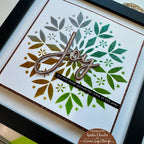 Simon Says Stamp Sentiment Strips Reverse Christmas Greetings sssg131145 All The Joy Christmas Frame