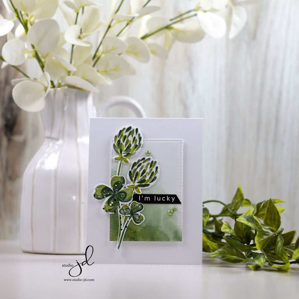 Simon Says Stamp Sentiment Strips Reverse Lucky 1003sg Splendor Lucky Card | color-code:ALT02