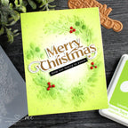 CZ Design Sentiment Strips Reverse Typed Christmas czg052 Stamptember Christmas Card | color-code:ALT01