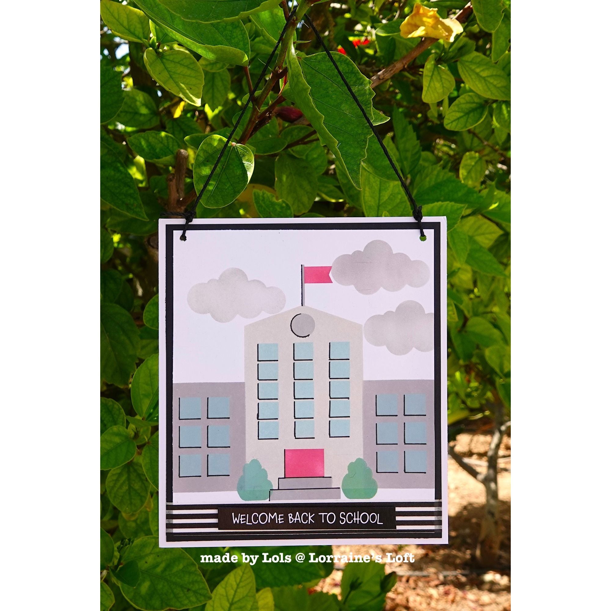 Simon Says Stamp Sentiment Strips Reverse Back to School 1032sg Happy Camper Classroom Decor | color-code:ALT02