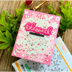 Simon Says Stamp Sentiment Strips Reverse Blessed 1030sgc Favorite Things Blessed Card 