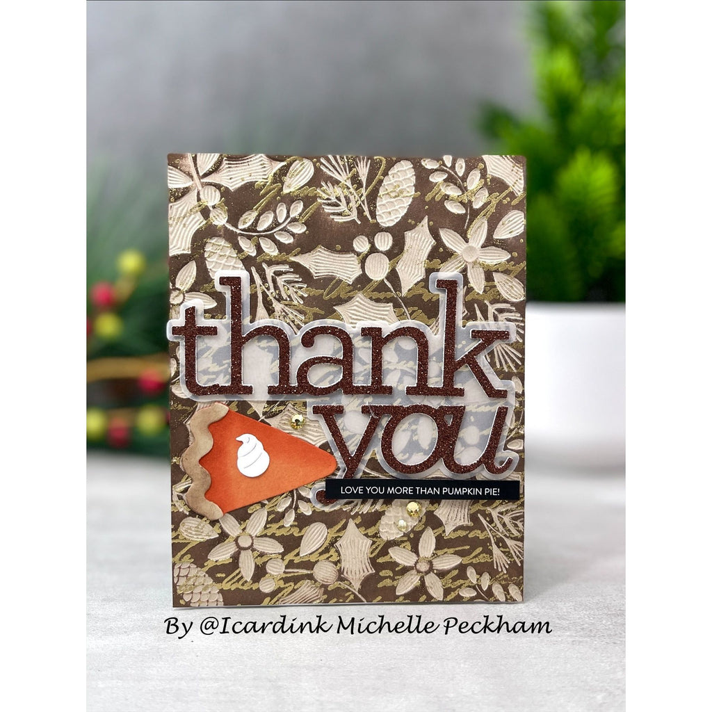 Simon Says Stamp Sentiment Strips Reverse Gratitude 1028sg Festive Fun Thanksgiving Card