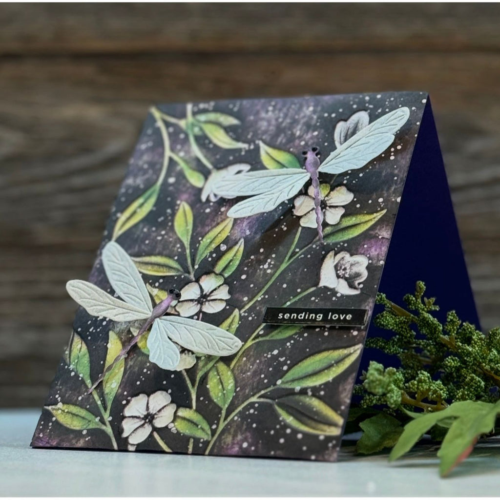 CZ Design EZ Strips and Dies I See You Bundle set995ez Moments in Time Sending Love Card