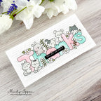CZ Design EZ Strips Reverse I See You czez003 Moments in Time Thanks Card