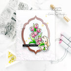 Simon Says Stamp EZ Strips and Dies Sister set972ez Favorite Things You're the Best Card | color-code:ALT01