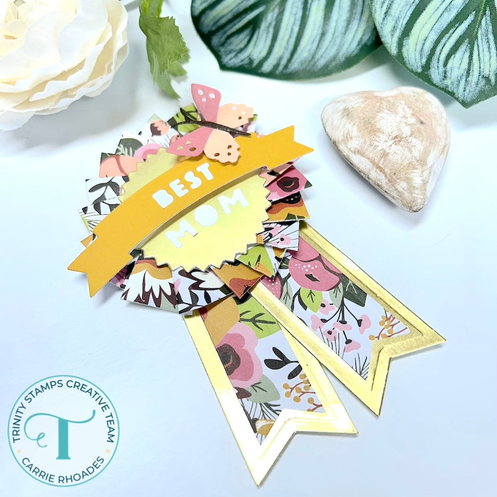 Tmd Ribbon Trinity Stamps Ribbon Rosette Die Set tmd-299* – Simon Says Stamp