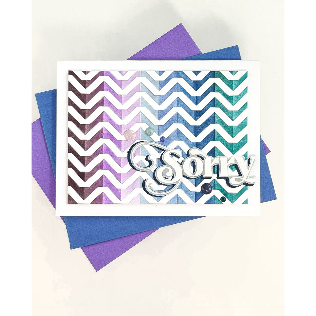 Simon Says Stamp Ribbon Quilt Wafer Dies 1313md Moments In Time Sorry Card | color-code:ALT10